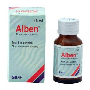 Alben Suspension 200 mg/5 ml