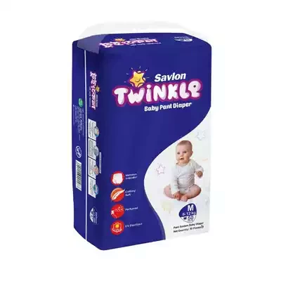Savlon Twinkle Baby Pant Diaper M 6-12 kg