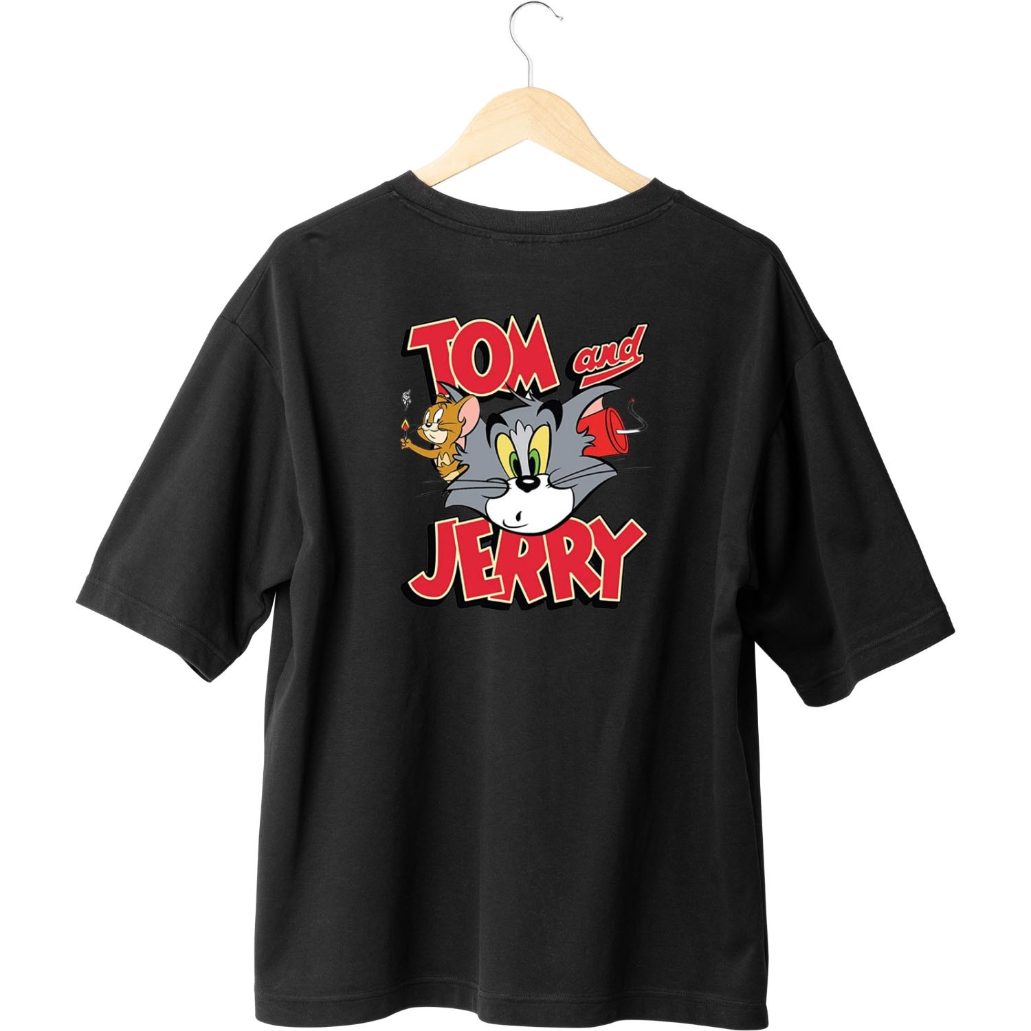 Tom & Jerry Drop Shoulder Unisex T-Shirt