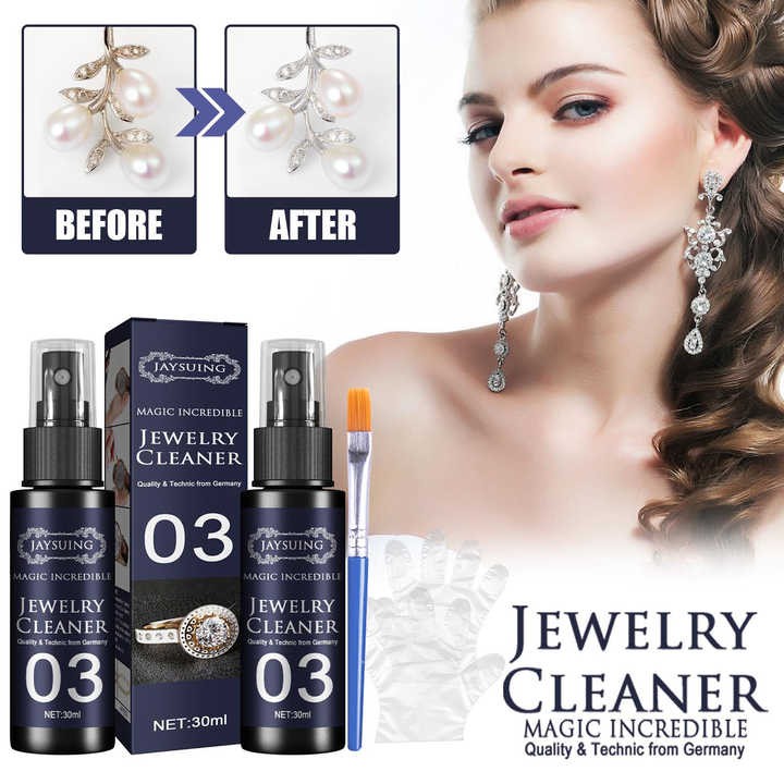 Jewellery Cleaner Anti Tarnish Quick Jewellery Cleaning Spray for diamond silver gold  and others