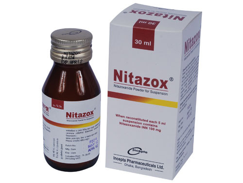 Nitazox Suspension 100 mg/5 ml