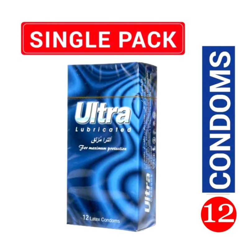 Ultra Lubricated Condom For Maximum Protection - Large Single Pack (Made In Malaysia)