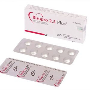 Bisopro Plus Tablet 2.5 mg+6.25 mg (10Pcs)
