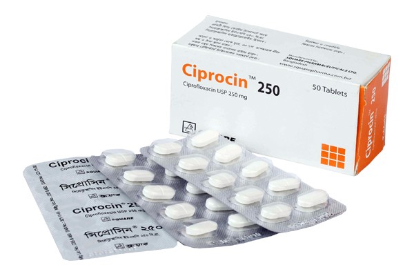 Ciprocin Tablet 250 mg (10Pcs)