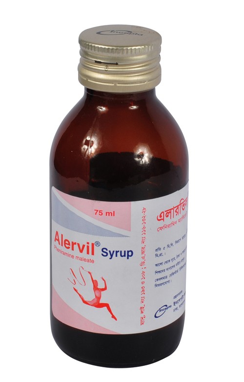 Syrup Alervil 15 mg/5 ml (75 ml)