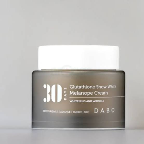 Dabo 30 Days Glutathione Snow White Melanope Cream 100 ml