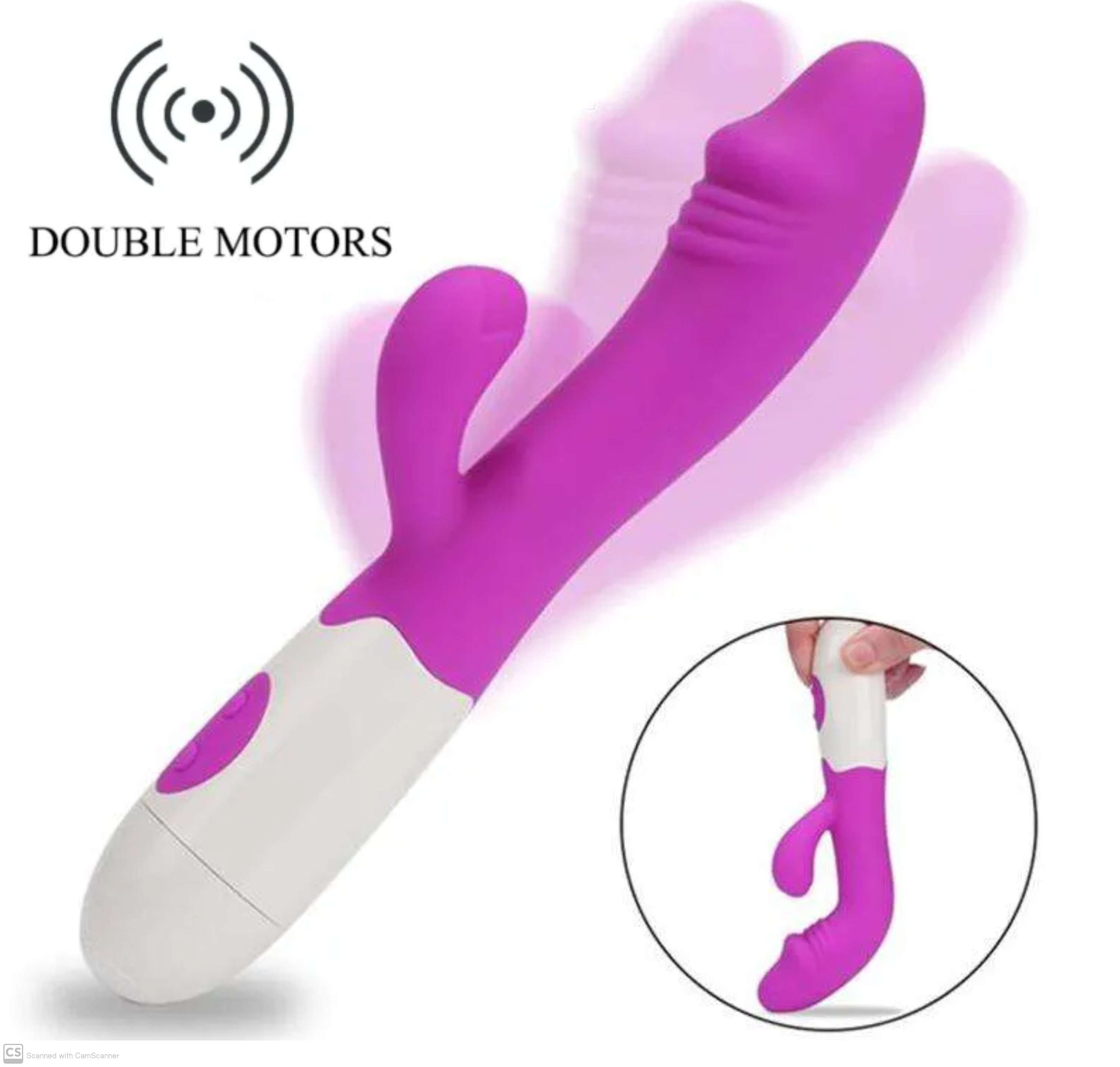 LiLi G-Spot Vibrator Curved Vagina Stimulus Clitoris for Women Dildo - Purple