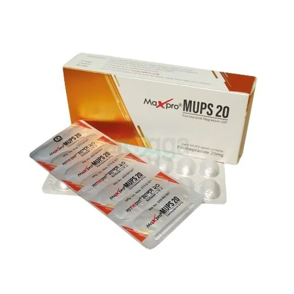 Maxpro Mups 20mg 14pic