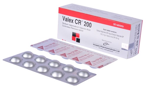 Tablet Valex CR – 133.2 mg+200 mg