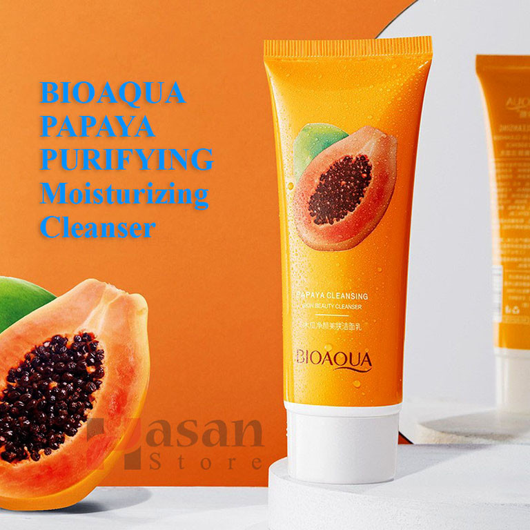 BIOAQUA PAPAYA PURIFYING Moisturizing Cleanser Face Wash