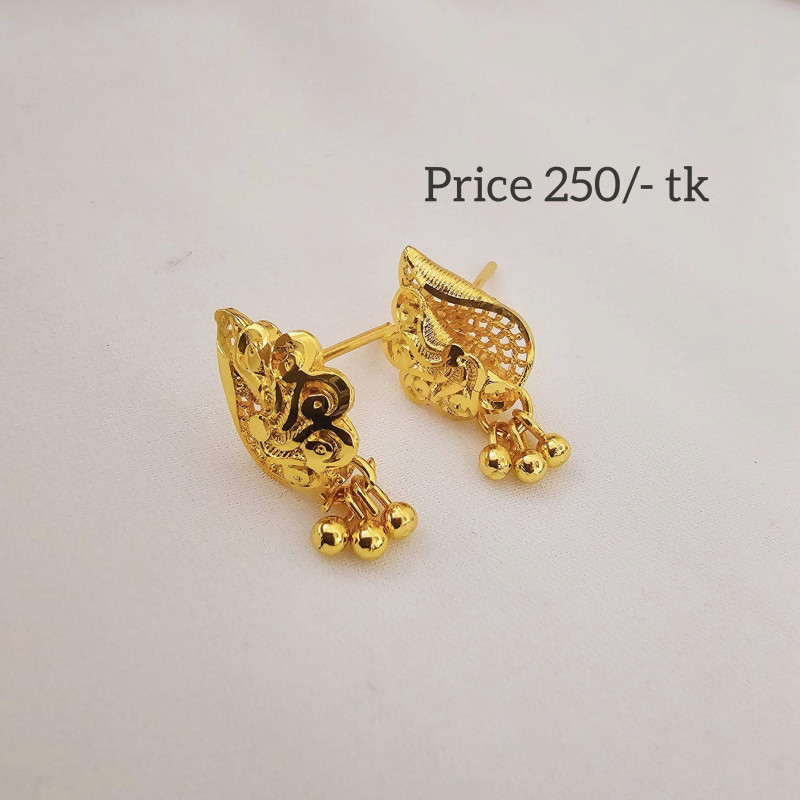 Gold Plated Earrings For Women New