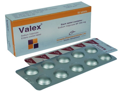 Valex 200 mg Tablet – 10’s strip