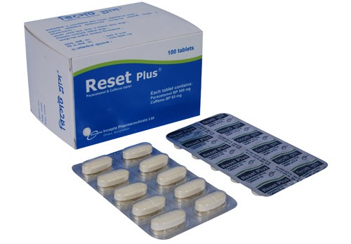 Reset Plus Tablet 500 mg+65 mg