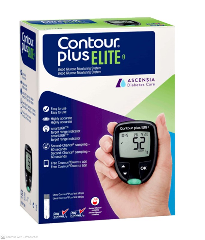 Contour Plus Elite Blood Glucose Meter