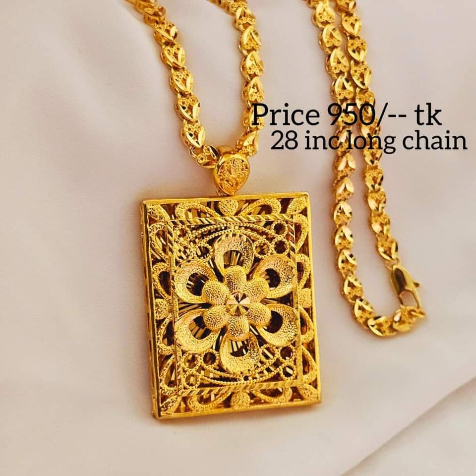 Mexicans Locket set with chain Type of Pendant Necklace Gender Women's