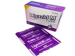 Ligazid M (2.5 mg+850 mg) Tablet-6’s Strip