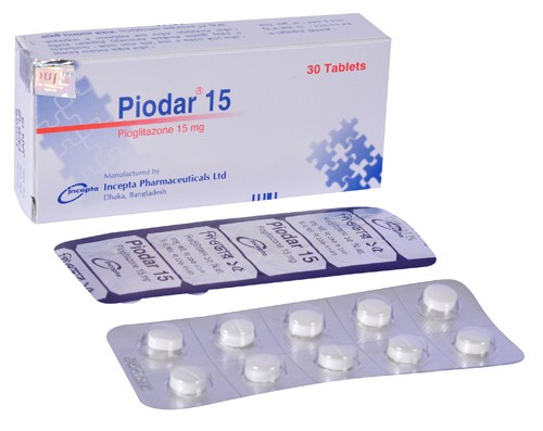 Piodar Tablet 15 mg (10Pcs)