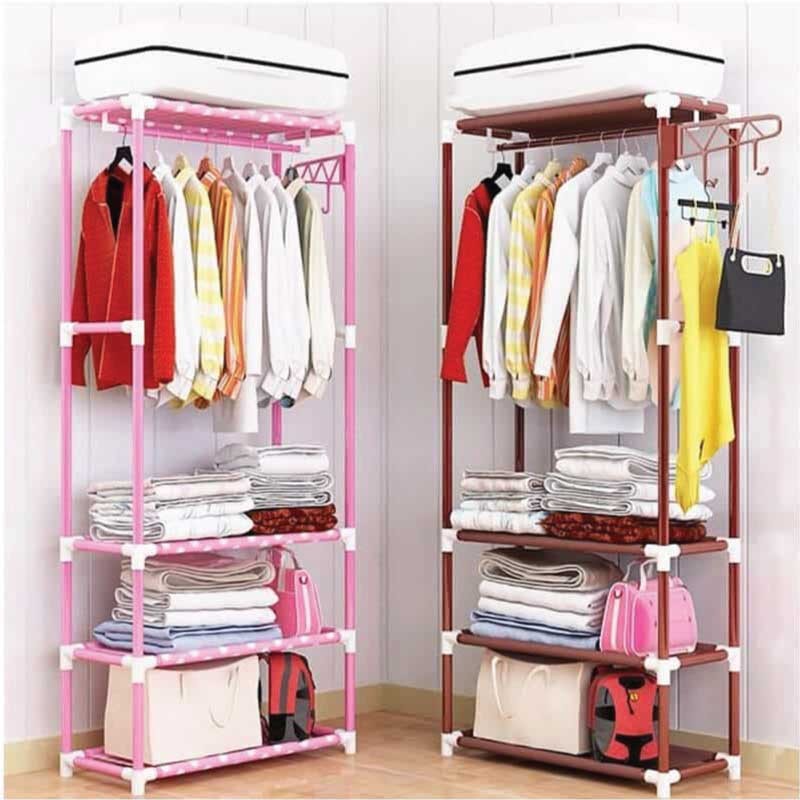 Fashion Clothes Rack MS Product details of Wardrobe Clothes Rack Plastic