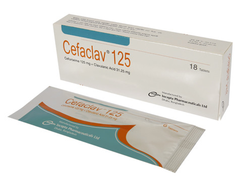 Cefaclav Tablet 125 mg+31.25 mg (6 Pcs)
