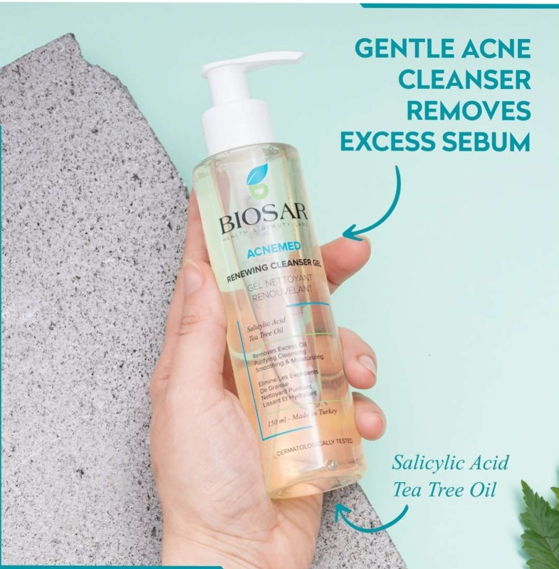 BIOSAR ACNEMED RENEWING CLEANSER GEL