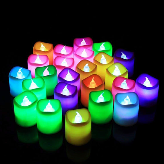 LED Candle Light- Round Shape