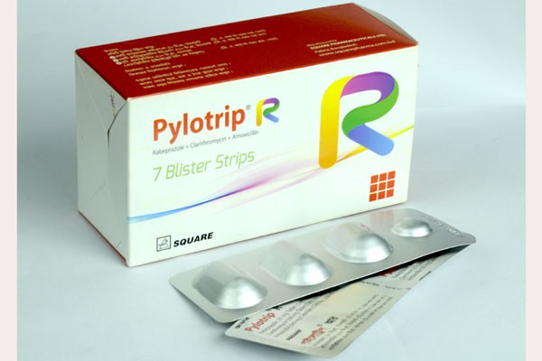 Pylotrip R Strip 20 mg+500 mg+1000 mg (7Pcs)