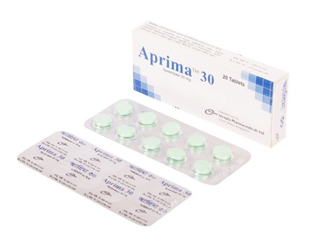 Tablet Aprima 30mg (20’s pack)