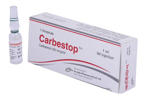 Carbestop Injection 250 mcg  ml