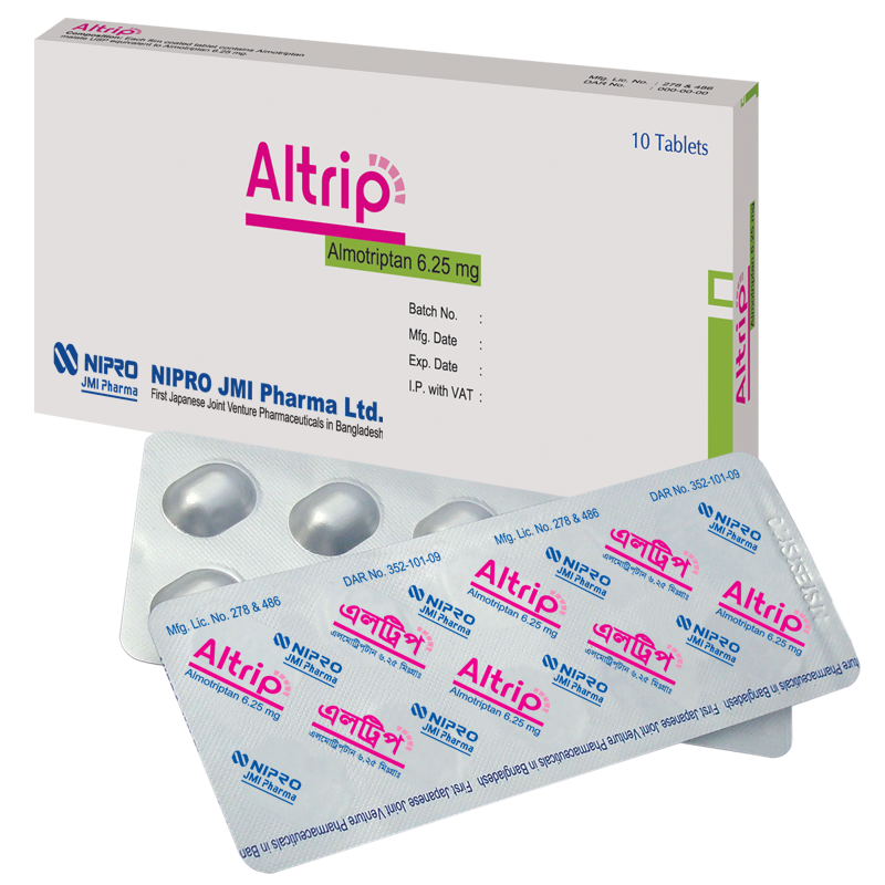 Altrip Tablet 6.25 mg (10 pic)