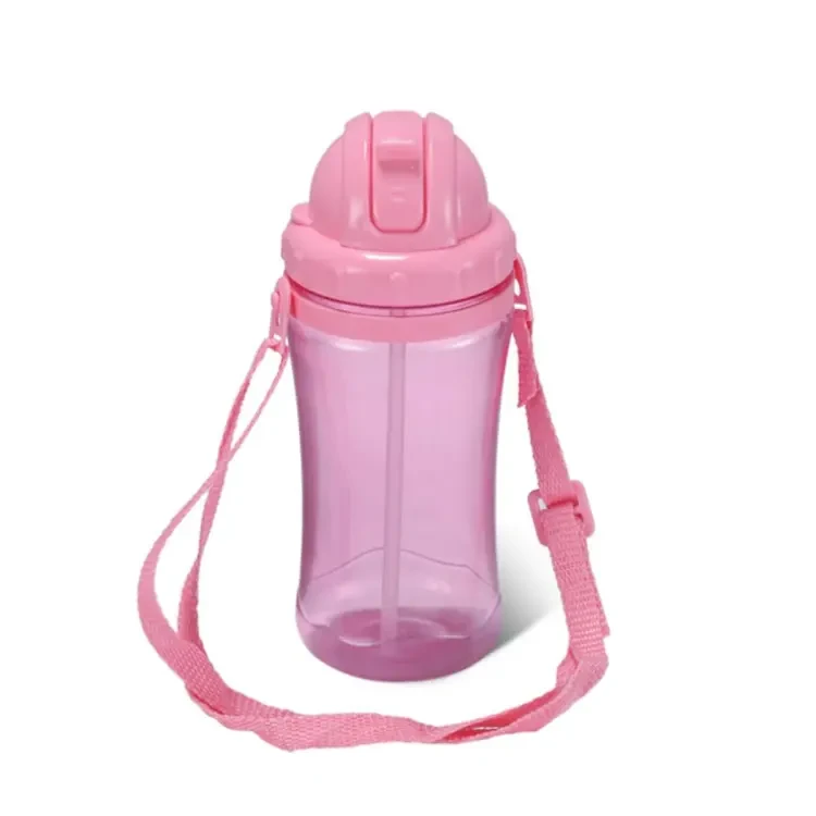 RFL Happy Kiddo Water Bottle 450 ML Tr Pink 95482
