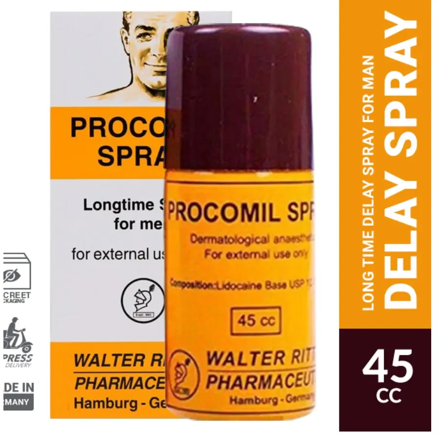Procomil Long Time Anti Premature Ejaculation Delay Spray (Original Germany)