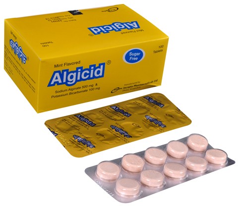 Tablet Algicid – 100 mg + 500 mg