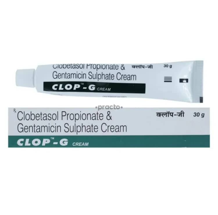 Clop-G Clobetasol Cream (Indian)