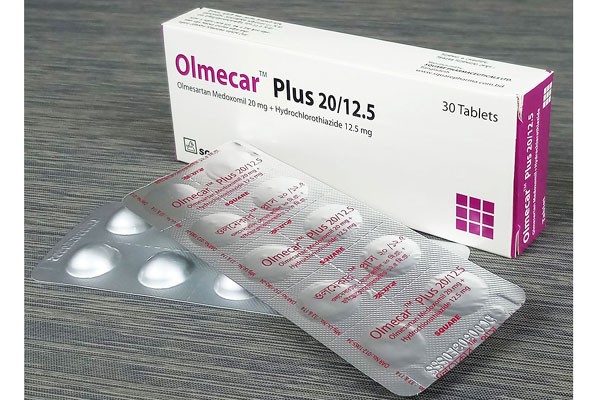 Olmecar Plus Tablet 20 mg+12.5 mg (10Pcs)