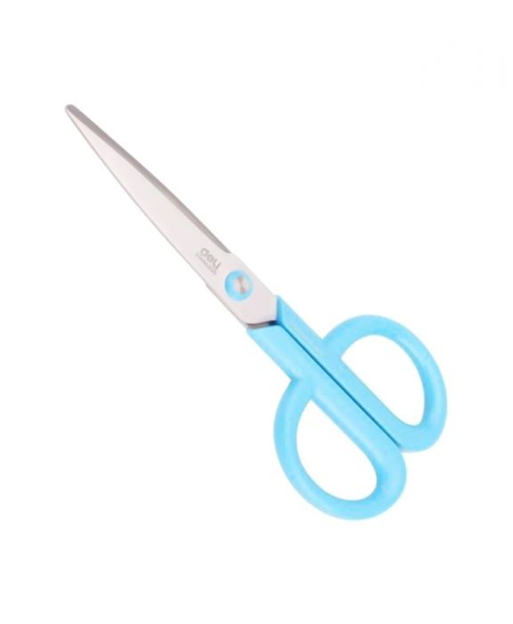 Deli Stationery Scissors, Plastic Handle, 6010