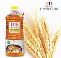 Lite House 2 Litre Rice Bran Oil Plastic Bottle  (2 L)