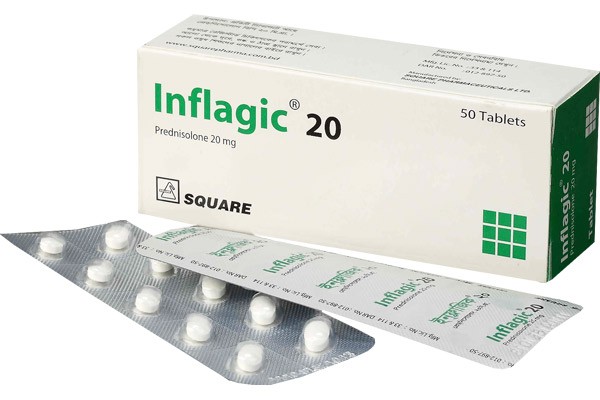 Inflagic 20 mg Tablet – 10’s strip