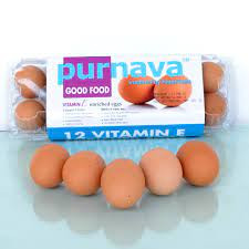 Purnava Vitamin E Eggs 12 pcs