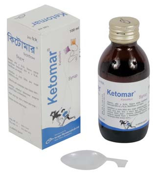 Ketomar Syrup 1 mg 5 ml