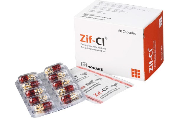Zif-CI Capsule 50 mg+0.50 mg+61.80 mg (10Pcs)