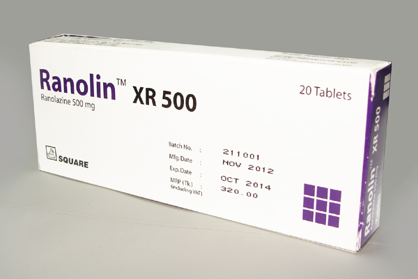 Ranolin XR Tablet 500 mg (10Pcs)