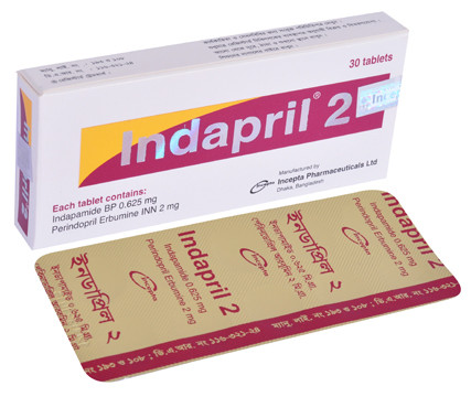 Indapril Tablet 0.625 mg+2 mg (10Pcs)