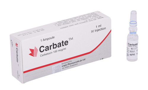 Carbate Injection 100 mcg/ml