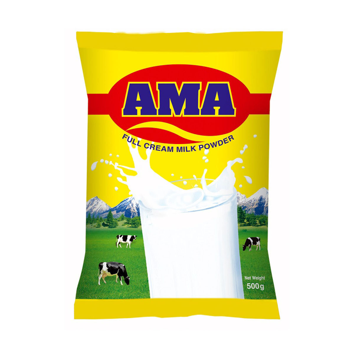 Ama Full Cream Milk Powder - 500gm (Foil Pack)