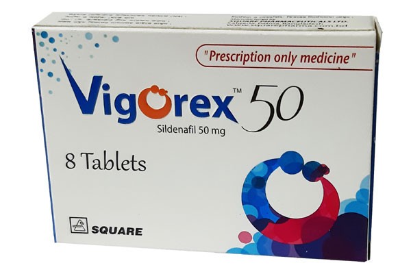 Vigorex Tablet 50 mg 8 tablets