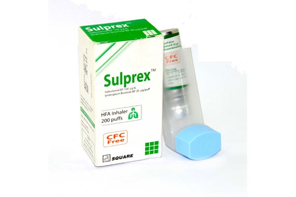 Sulprex Inhaler 100 mcg+20 mcg