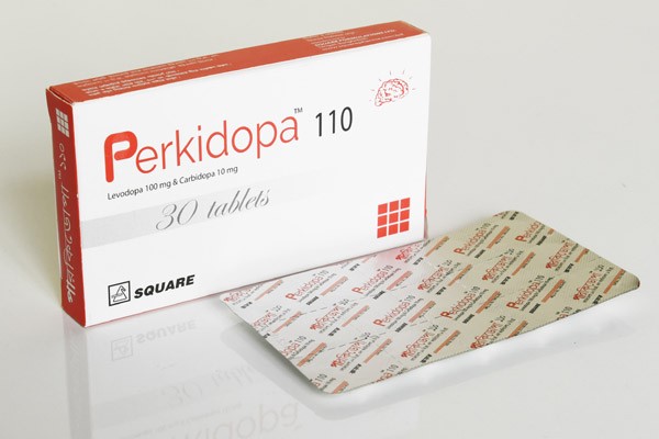 Perkidopa Tablet 100 mg+10 mg (10Pcs)