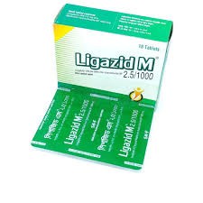 Ligazid M (2.5 mg+1000 mg) Tablet-6’s Strip