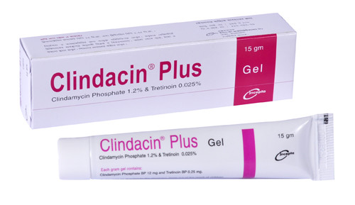Clindacin Plus Topical Gel 1.2%+0.025%