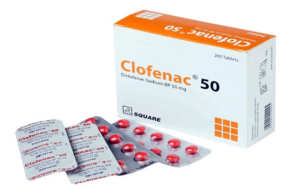 Clofenac Tablet 50 mg (10Pcs)